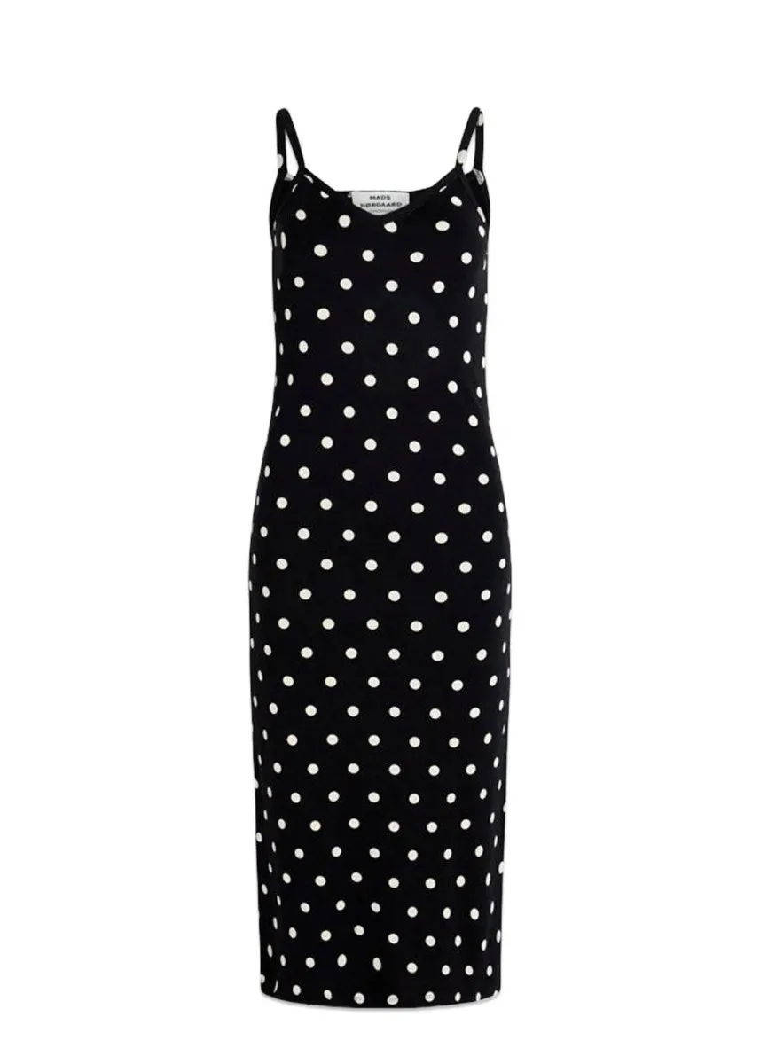 1x1 Organic Delkissa Dress - Black/Whitecap Gray
