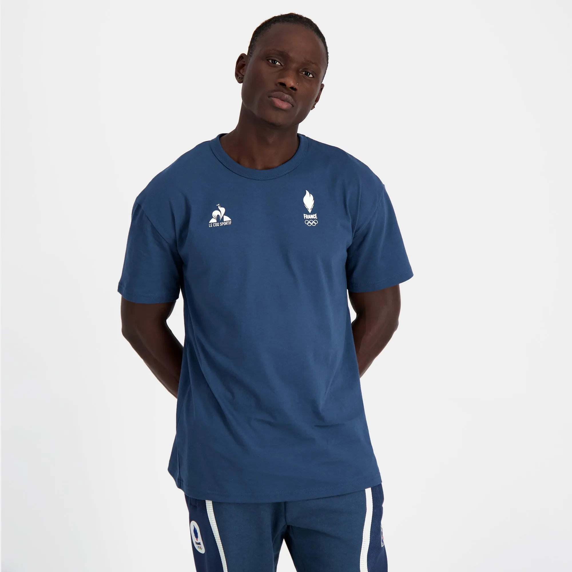 2410044-EFRO 24 Tee SS N°3 M insignia blue | T-shirt Équipe de France Homme
