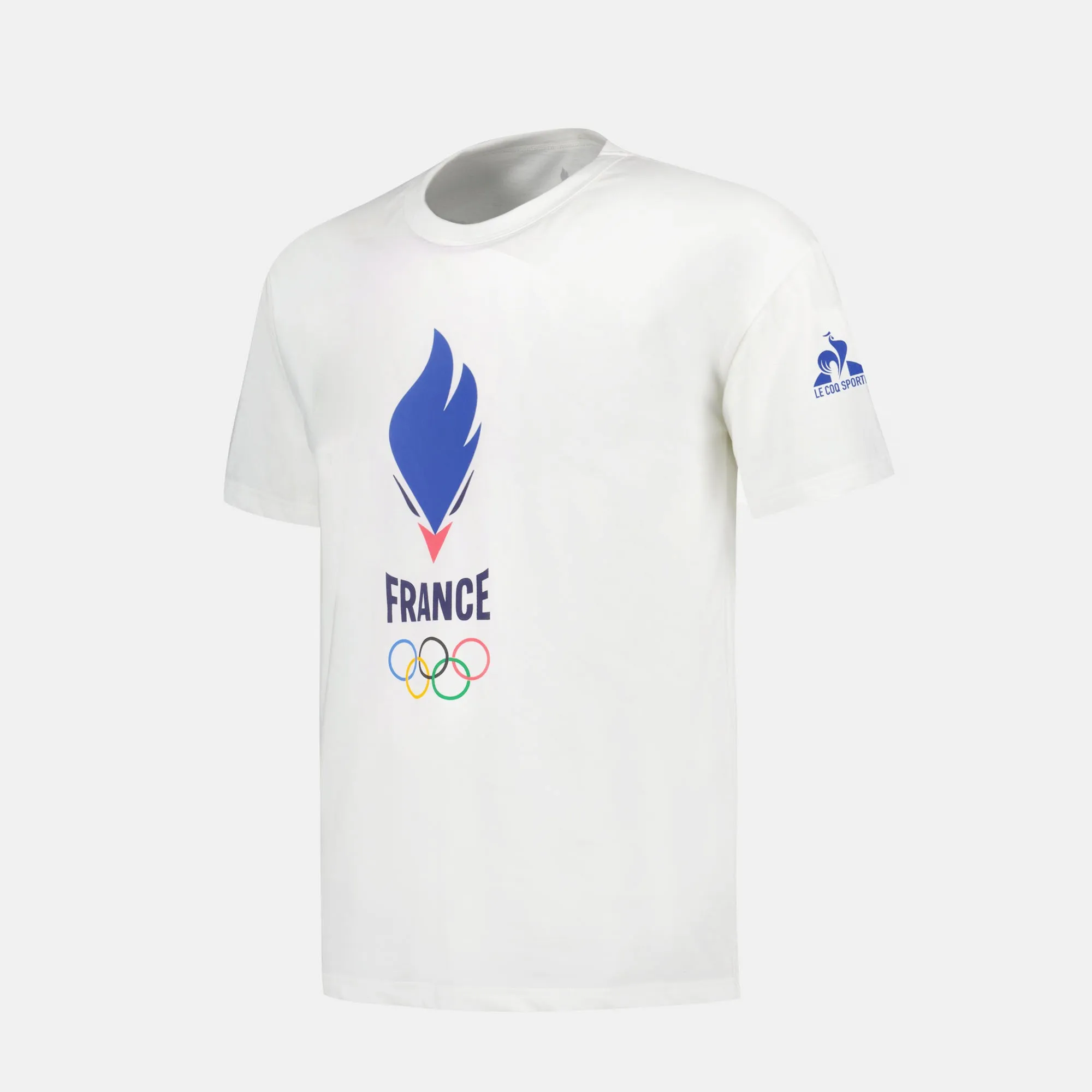 2410046-EFRO 24 Tee SS N°5 M new optical white | T-shirt Équipe de France Homme