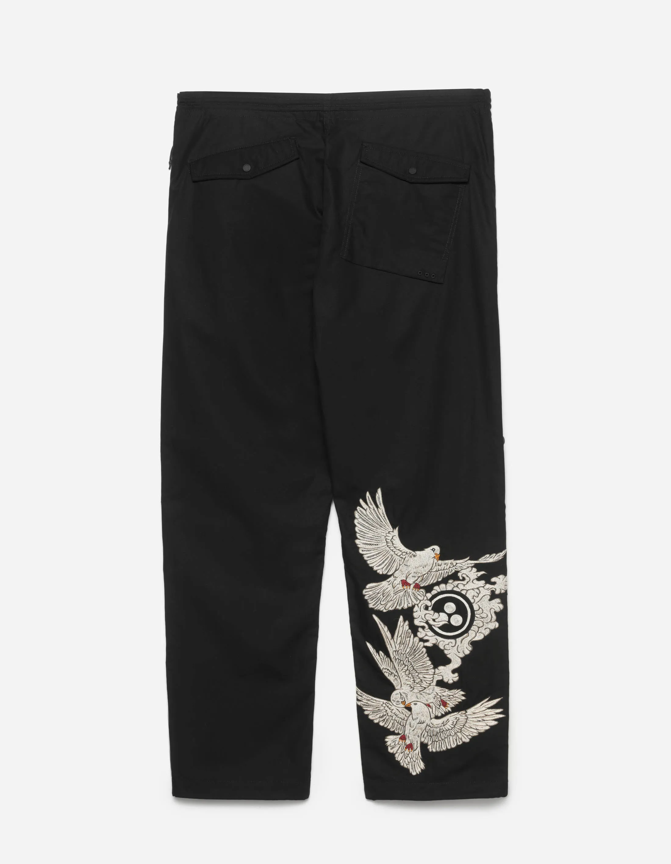 5323 Peace Dove Straight Snopants Black