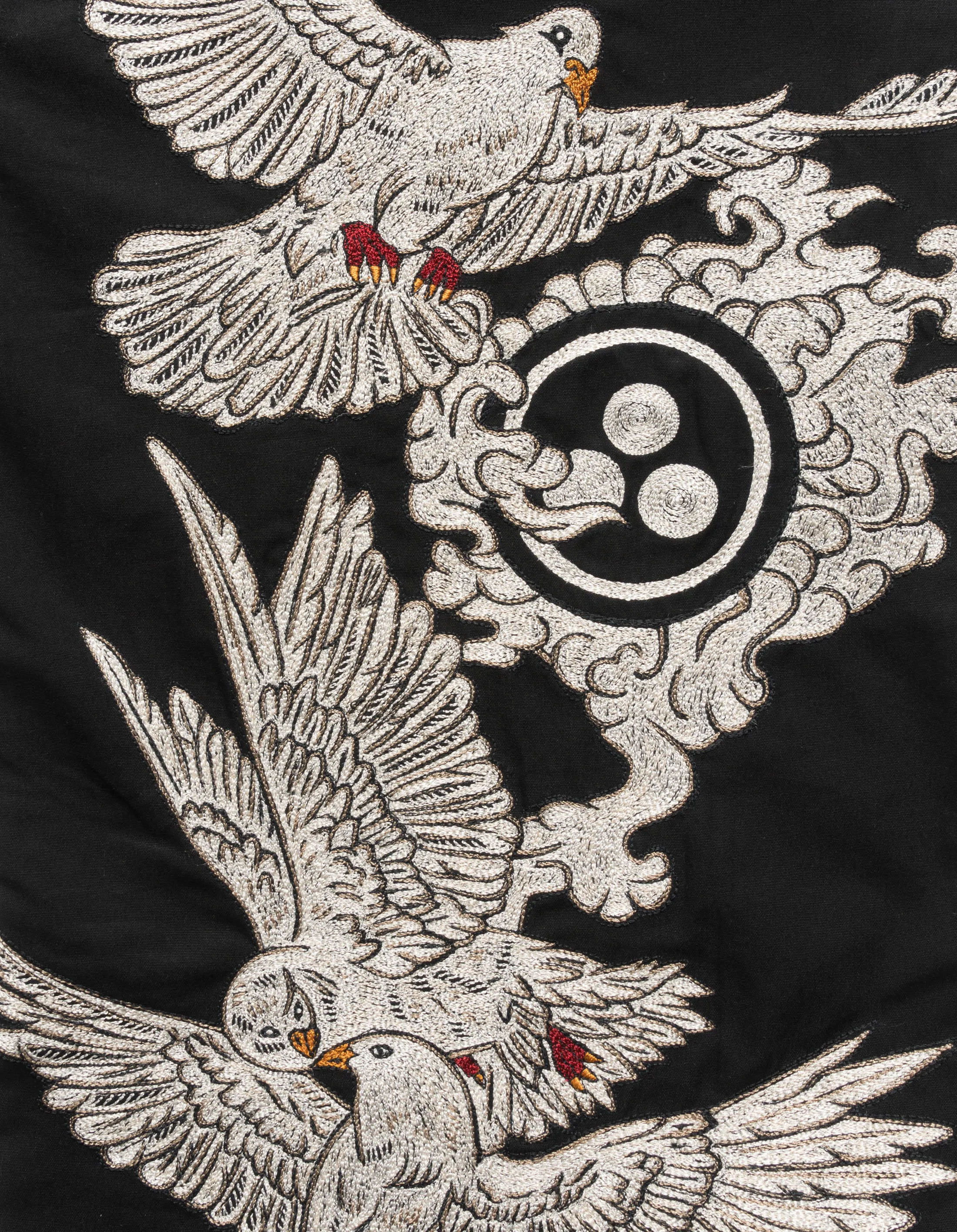 5323 Peace Dove Straight Snopants Black