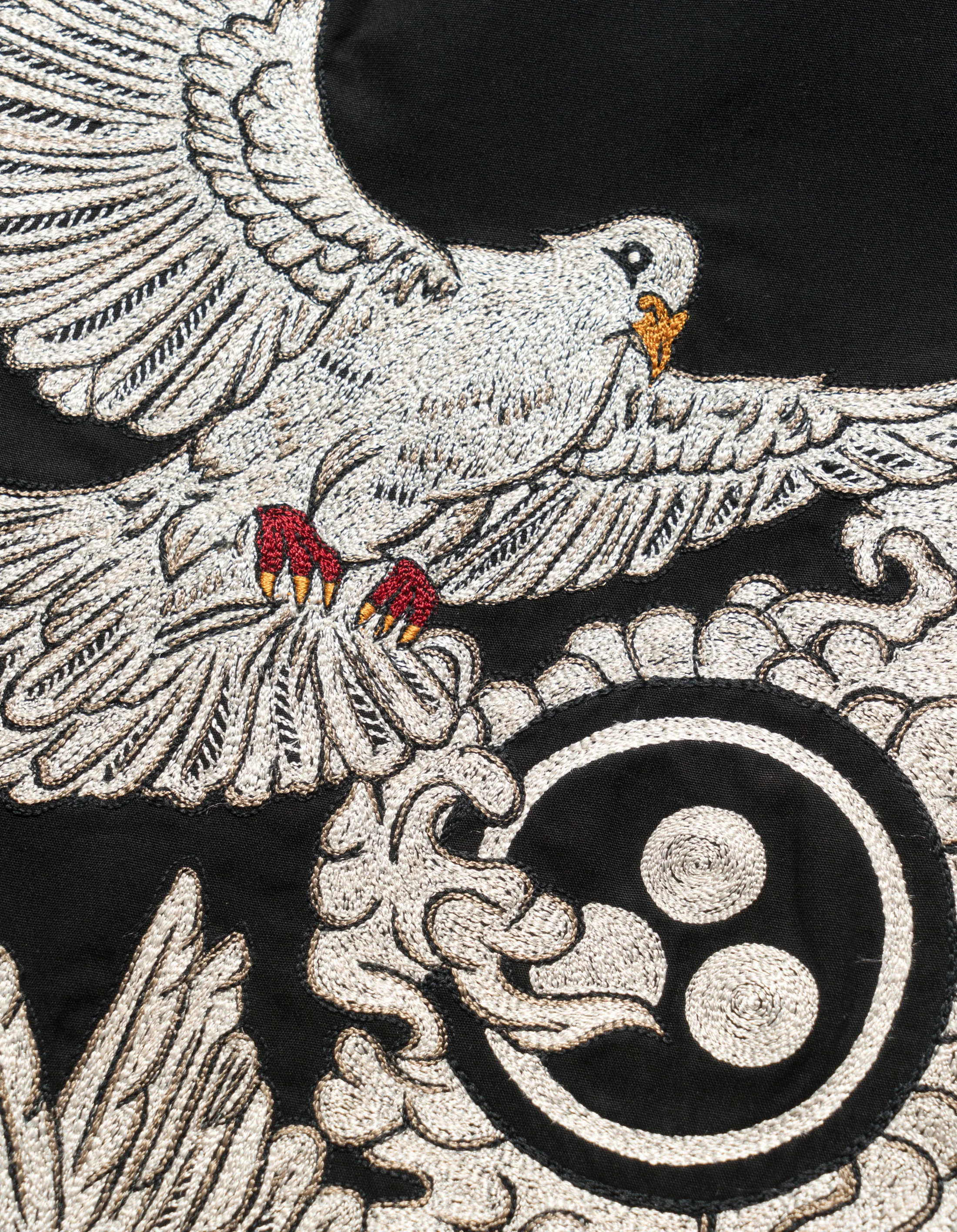 5323 Peace Dove Straight Snopants Black