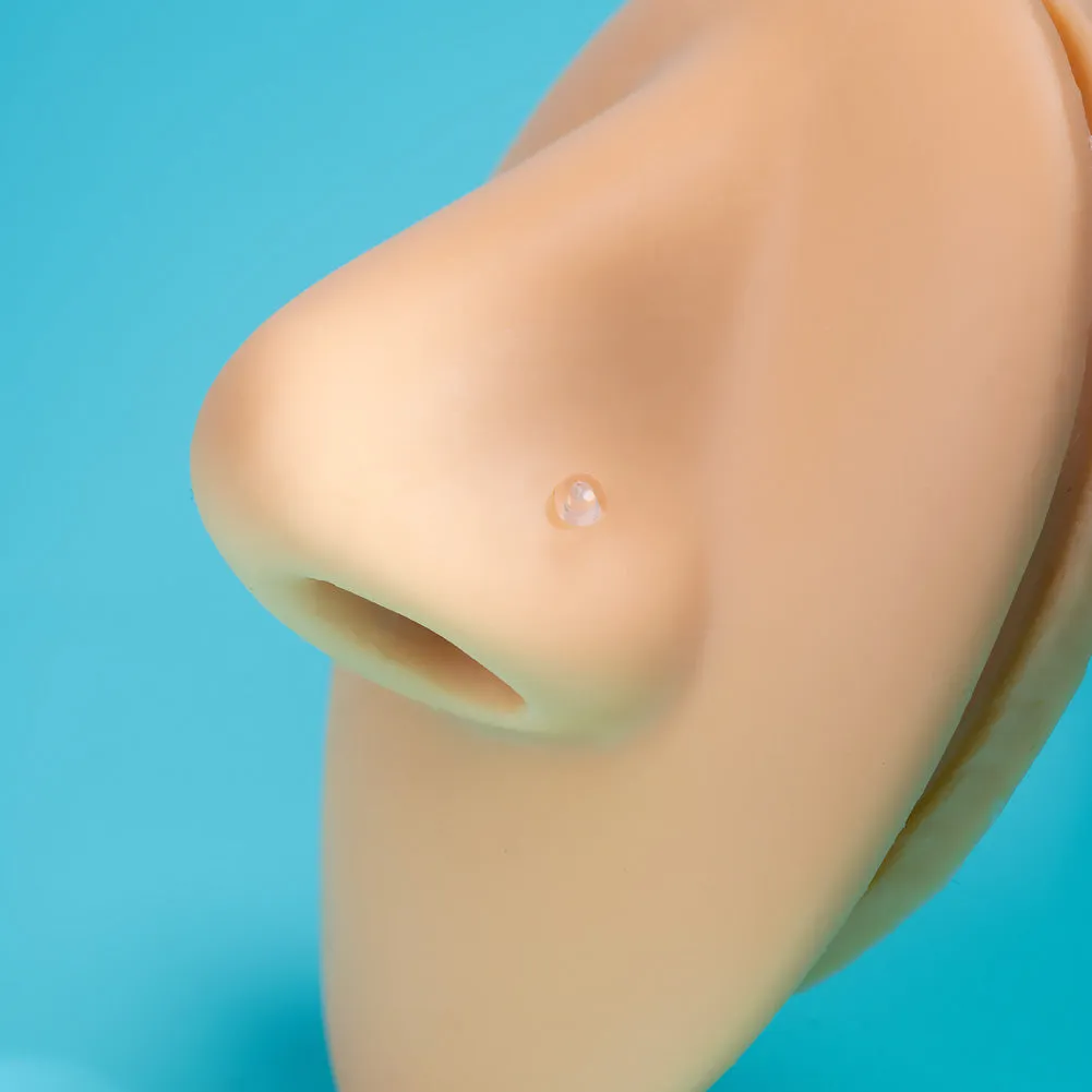 9PCS 20G Acrylic Nose Stud Nose Retainer