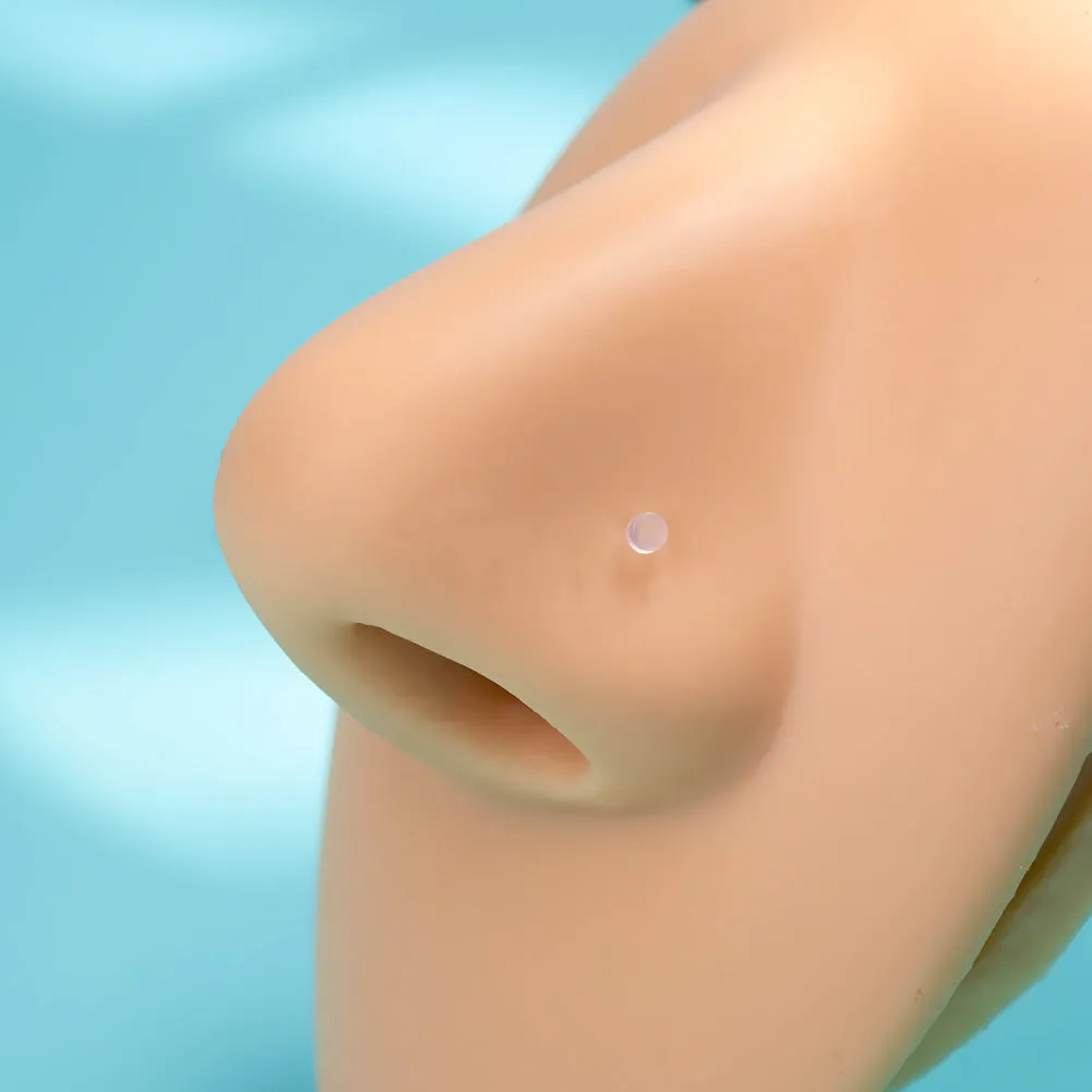 9PCS 20G Acrylic Nose Stud Nose Retainer