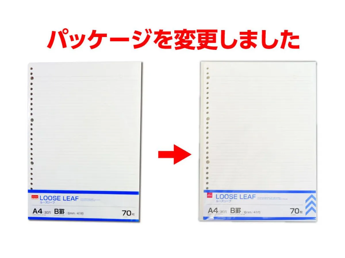 A4 Loose Leaf B Line 70sheets