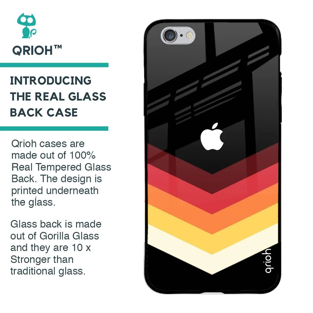 Abstract Arrow Pattern Glass Case For iPhone 6 Plus