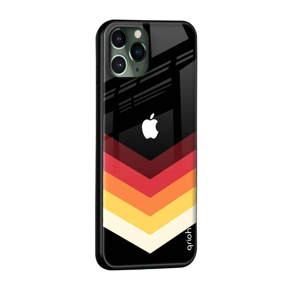 Abstract Arrow Pattern Glass Case For iPhone 6 Plus