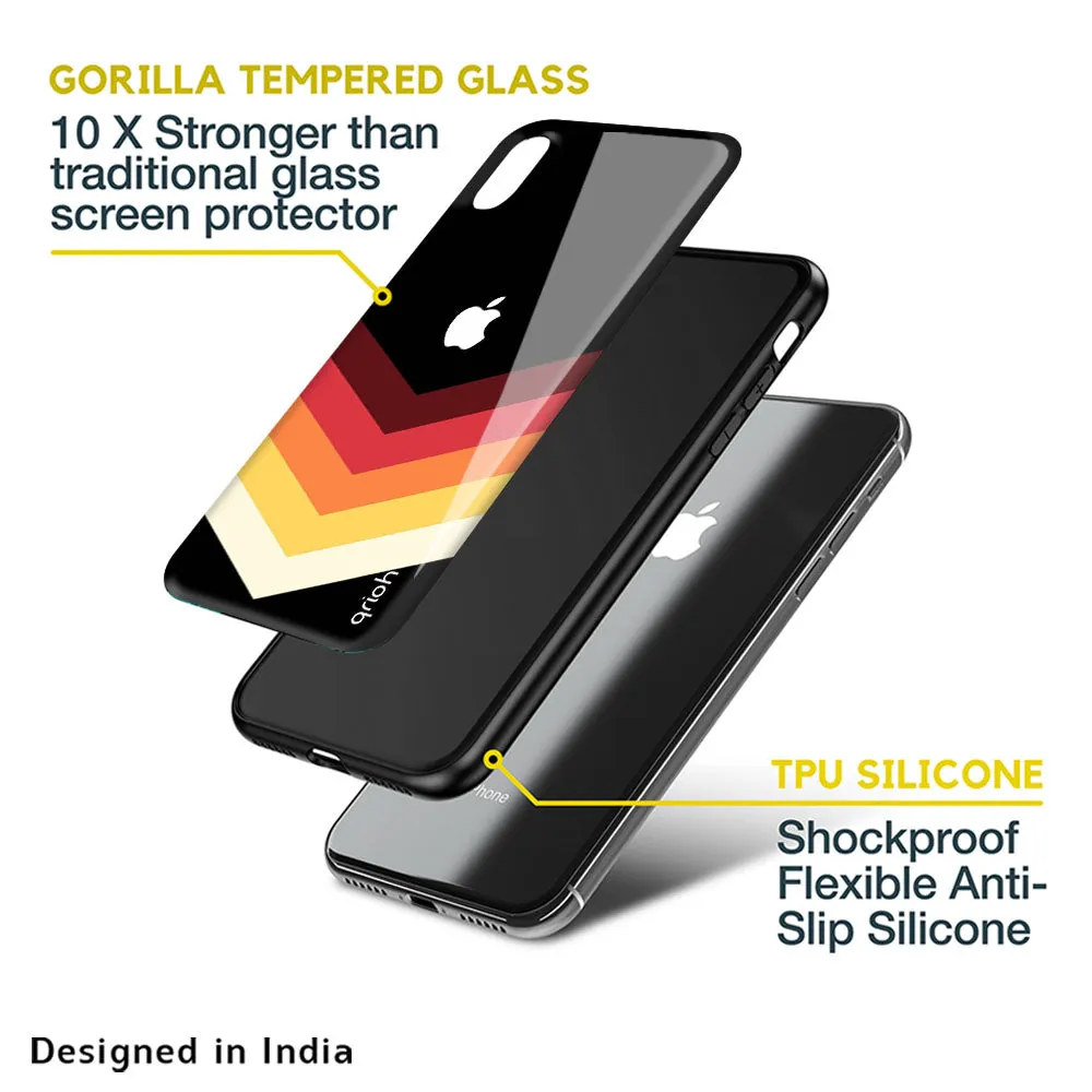 Abstract Arrow Pattern Glass Case For iPhone 6 Plus