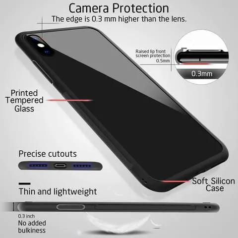 Abstract Arrow Pattern Glass Case For Oppo F19 Pro