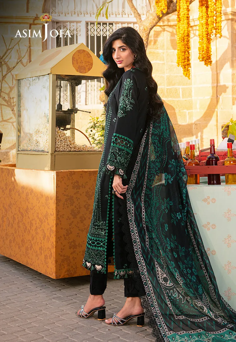 AJAR-32 EMBROIDERED JACQUARD 3 PCS