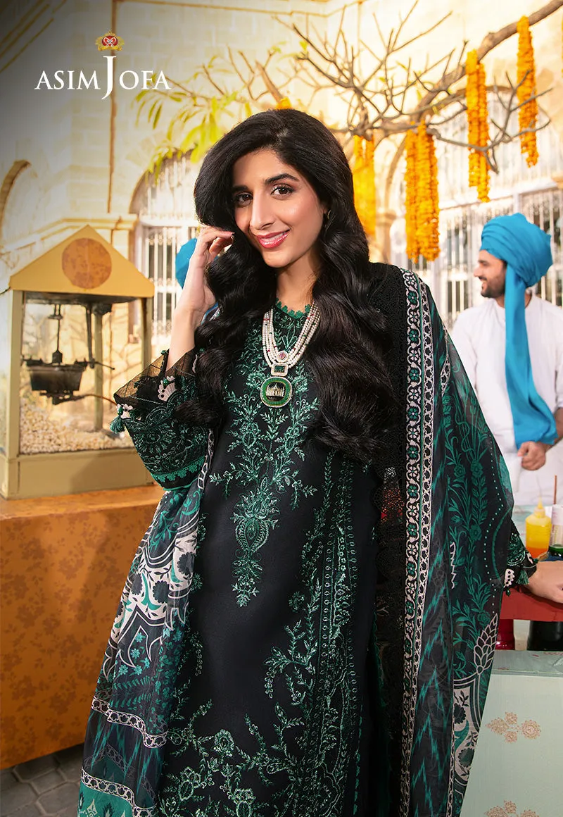 AJAR-32 EMBROIDERED JACQUARD 3 PCS