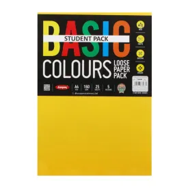 Anupam Basic-Colours-Loose-Paper-Pack-A4 Size