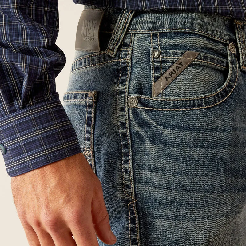 Ariat Men’s M4 Dakota Traditional Buster Relaxed Fit Bootcut Jeans 10051878