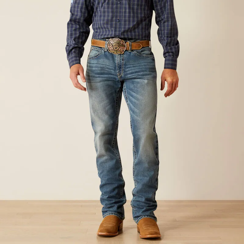 Ariat Men’s M4 Dakota Traditional Buster Relaxed Fit Bootcut Jeans 10051878