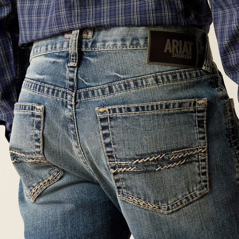 Ariat Men’s M4 Dakota Traditional Buster Relaxed Fit Bootcut Jeans 10051878