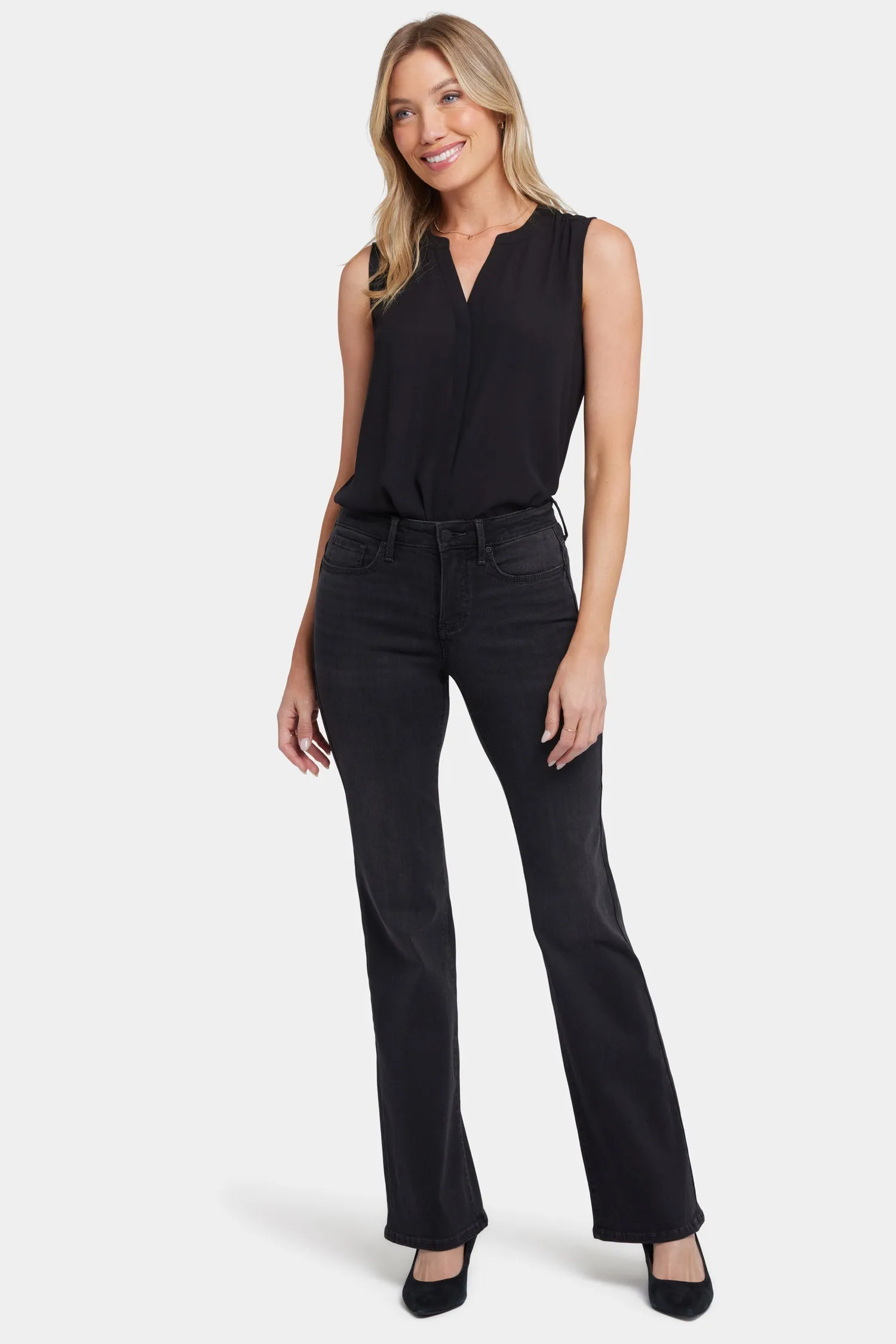 Ava Flared Jeans - Cordoba Cliff
