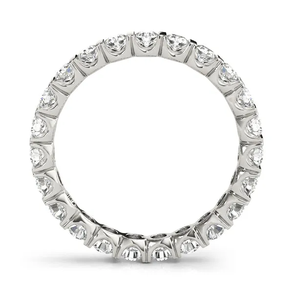 Bar Design Diamond Eternity Wedding Band