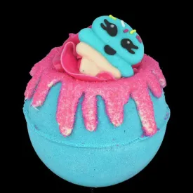 Blue Raspberry Ice Bath Bomb By Bomb Cosmetics