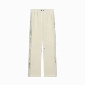bootcut track pant / ivory   ivory