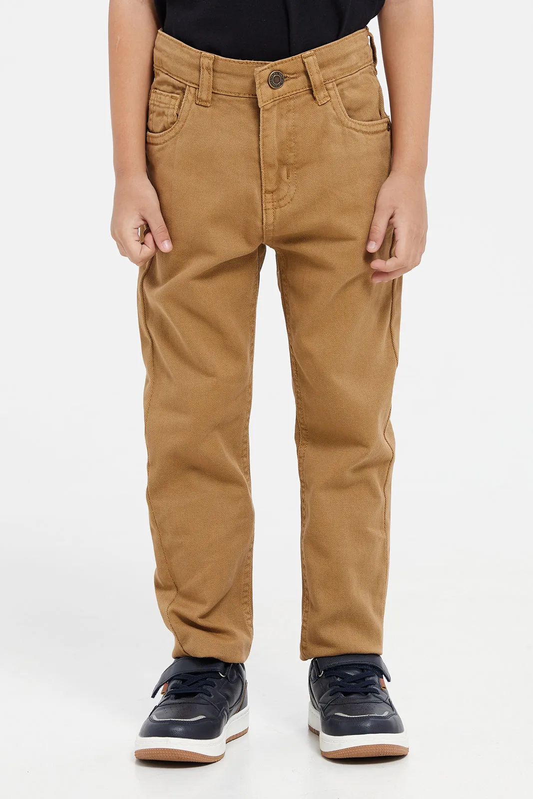 Boys Brown Jeans