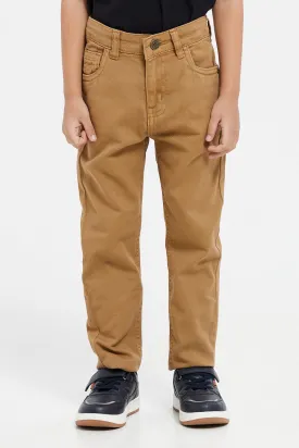 Boys Brown Jeans