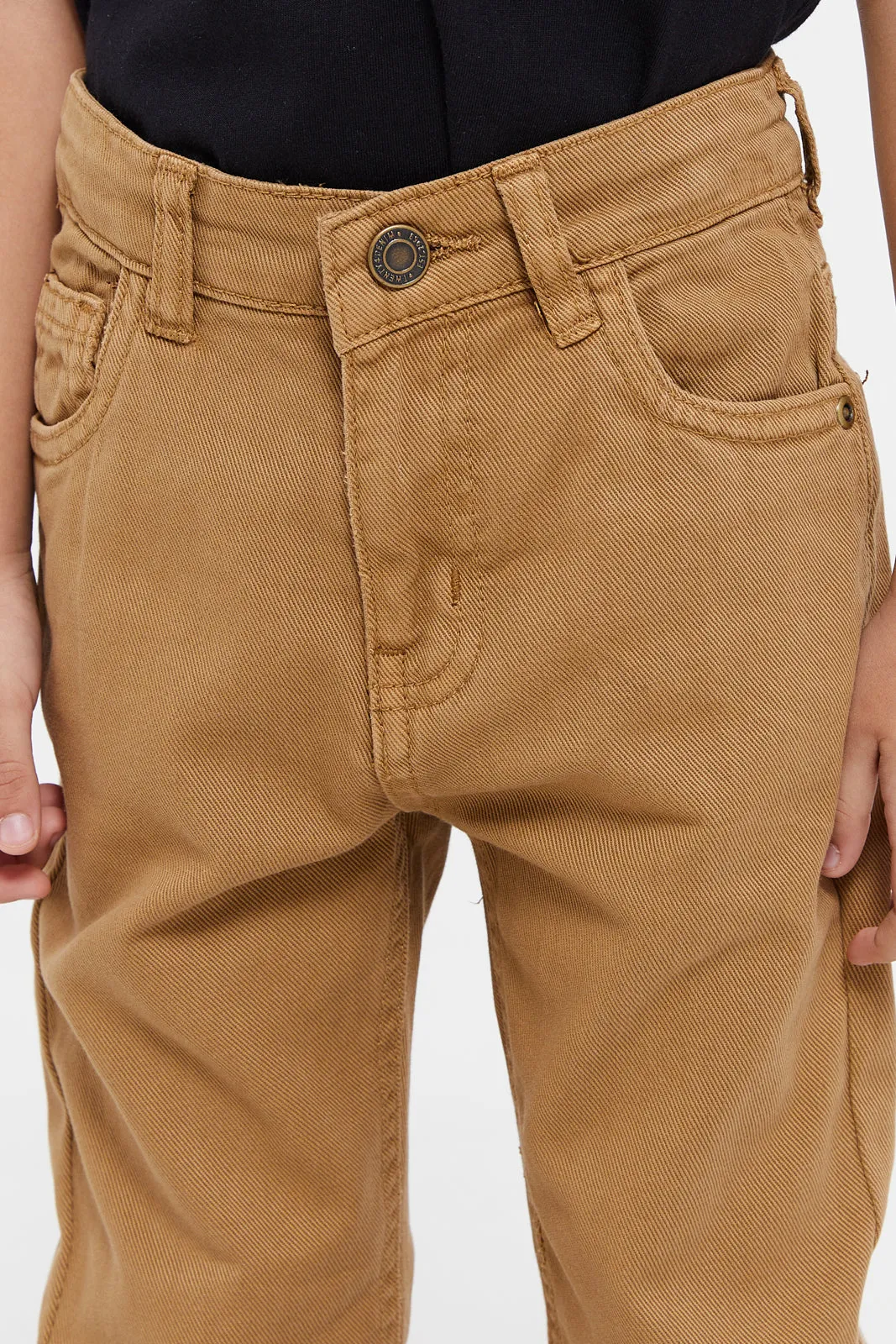 Boys Brown Jeans