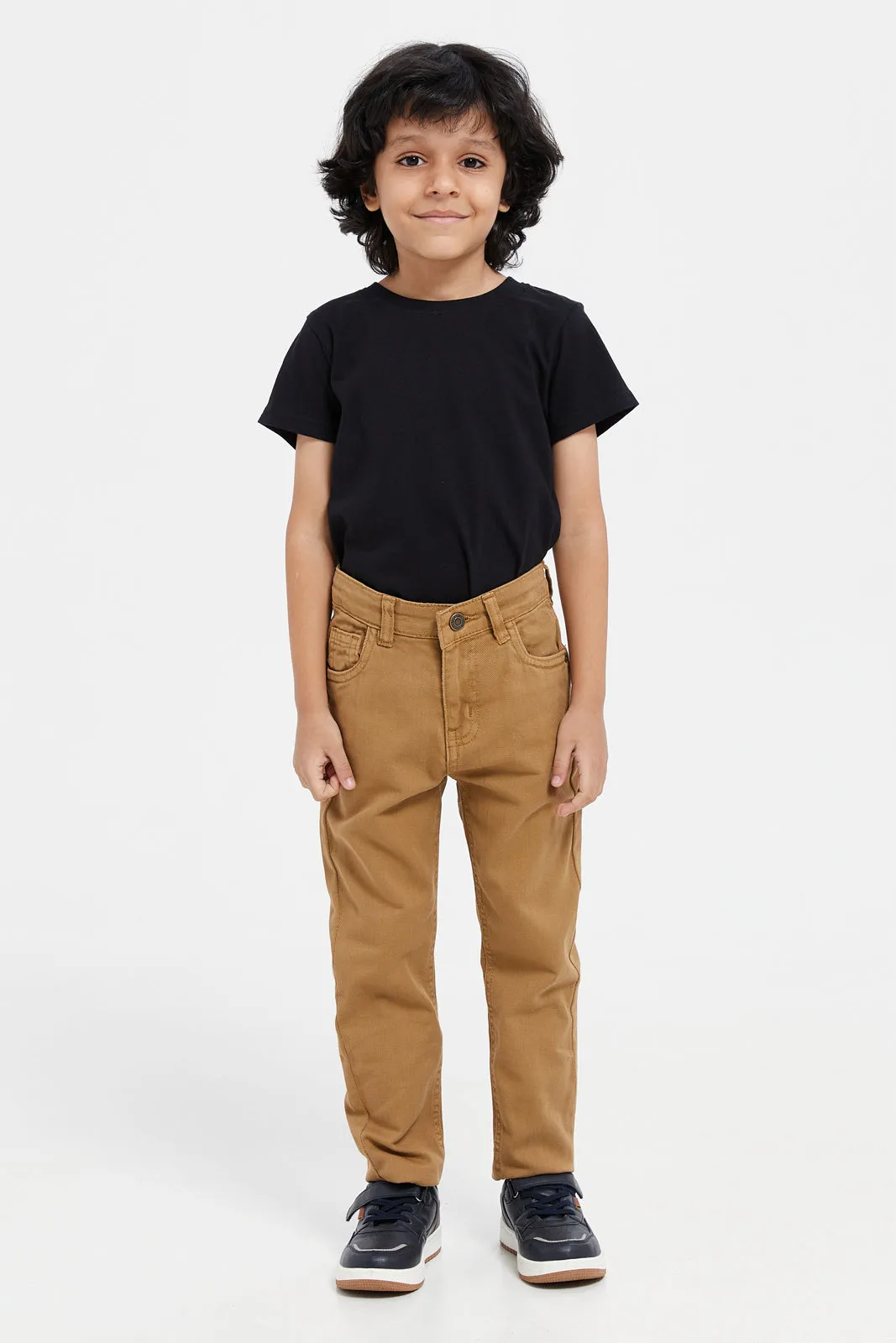 Boys Brown Jeans