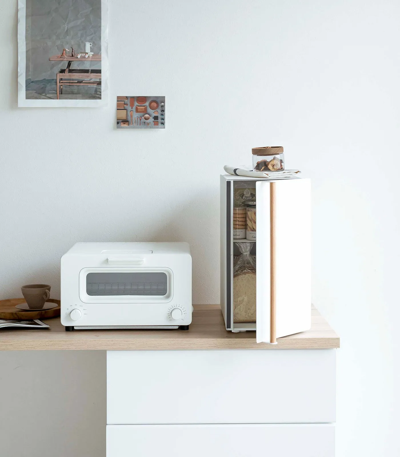 Bread Box - Two Styles - Steel   Wood