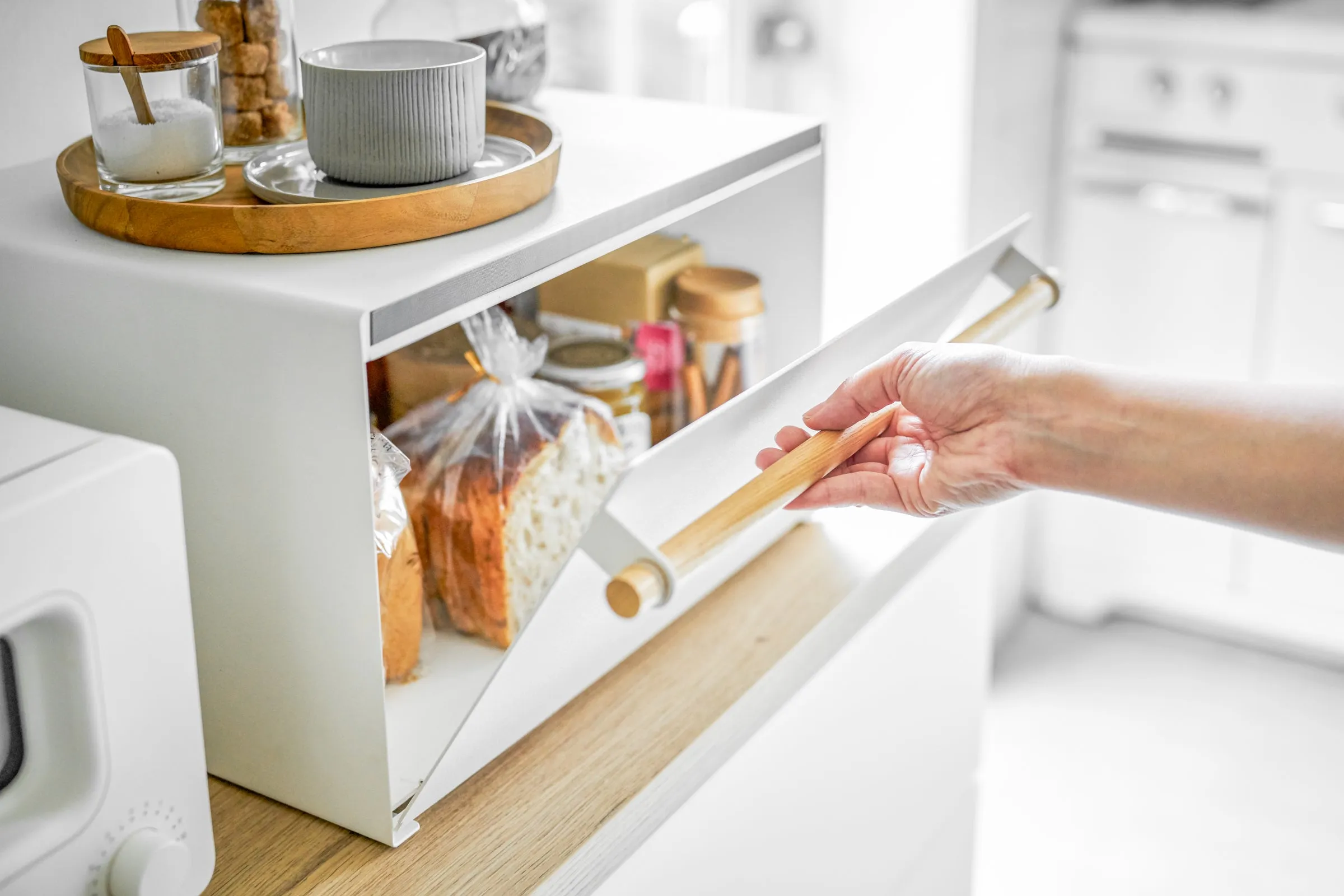 Bread Box - Two Styles - Steel   Wood