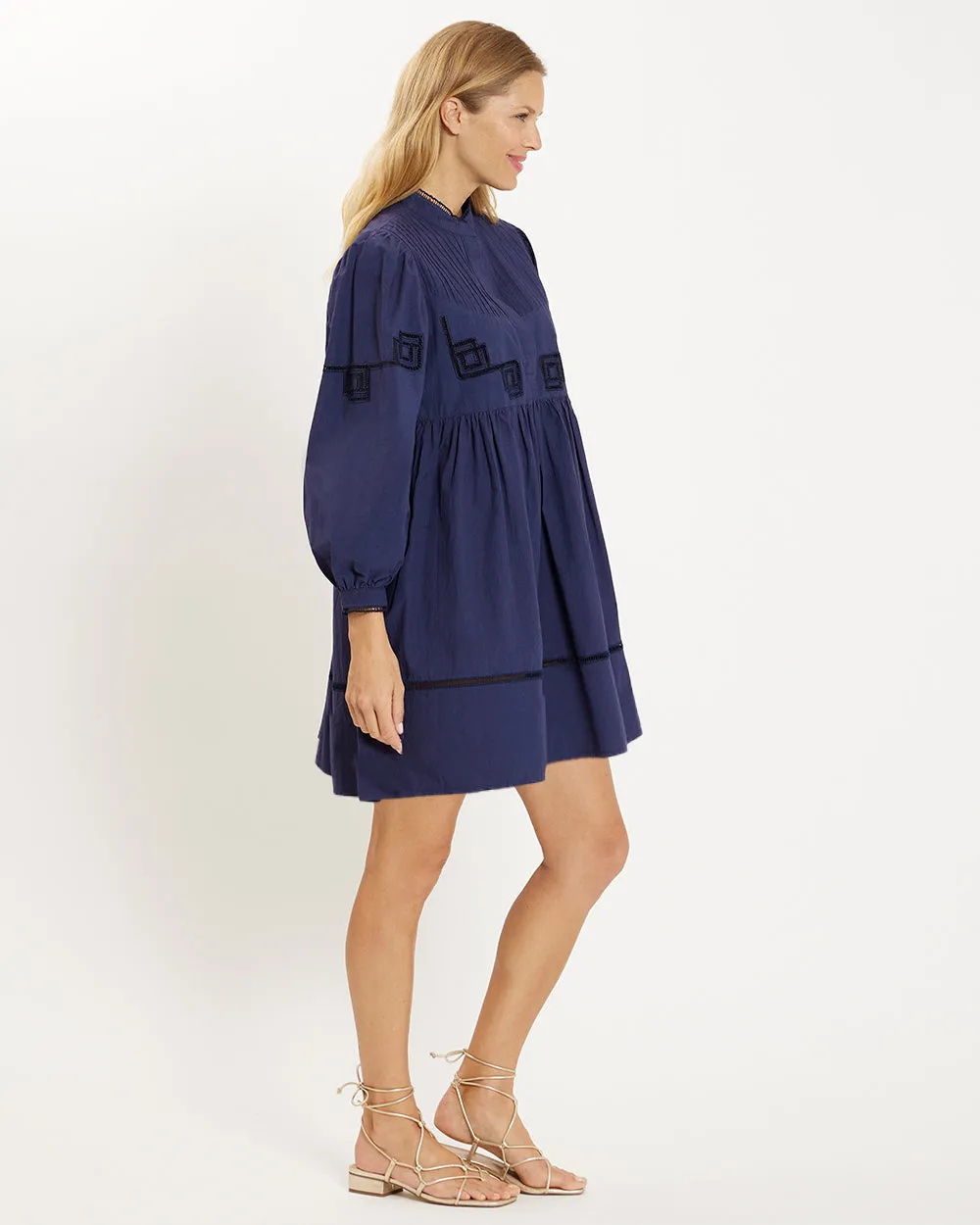 Brinley Dress - Cotton Stretch Poplin
