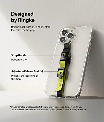 Buckle Band Strap - Neon Yellow