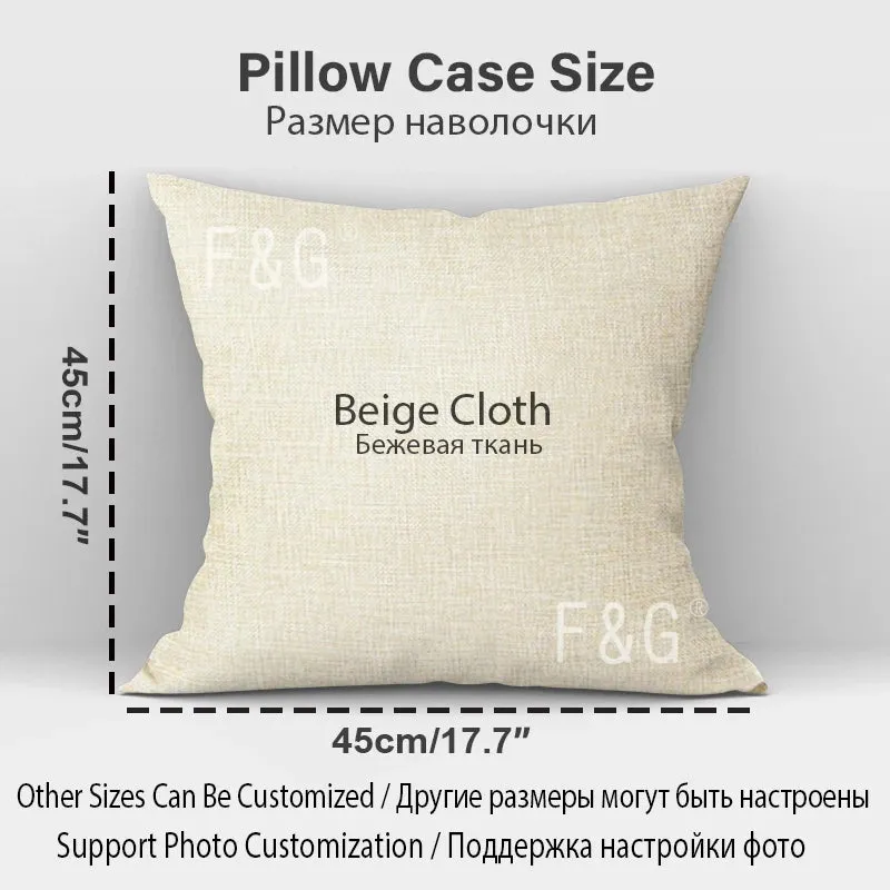 Bull Terrier 45x45cm Sofa Pillow Cover