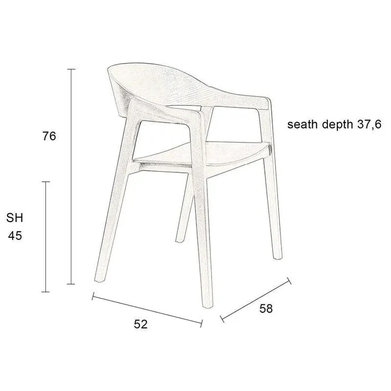 Chair Westlake Walnut