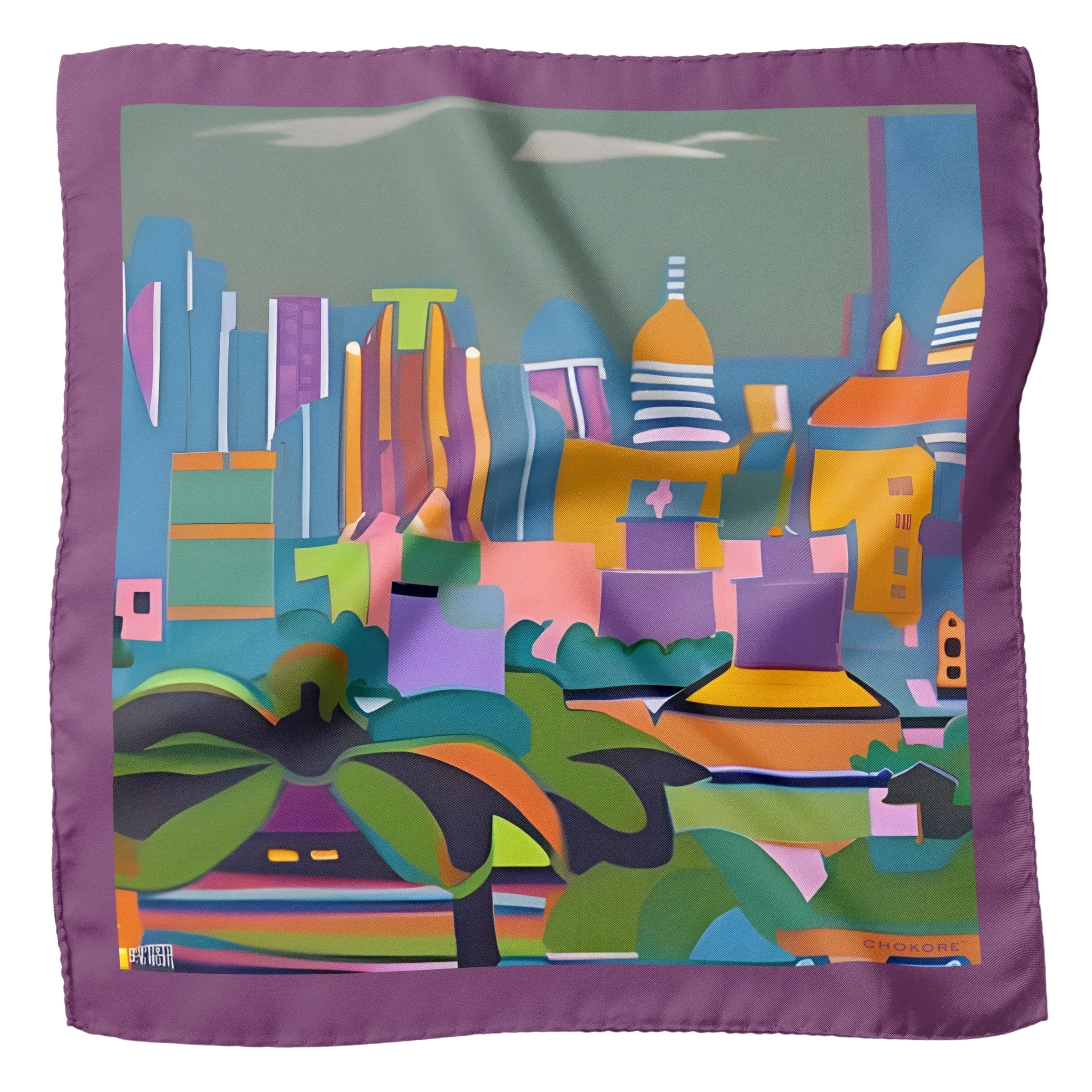 Chennai Pocket Square From Chokore Arte Collection