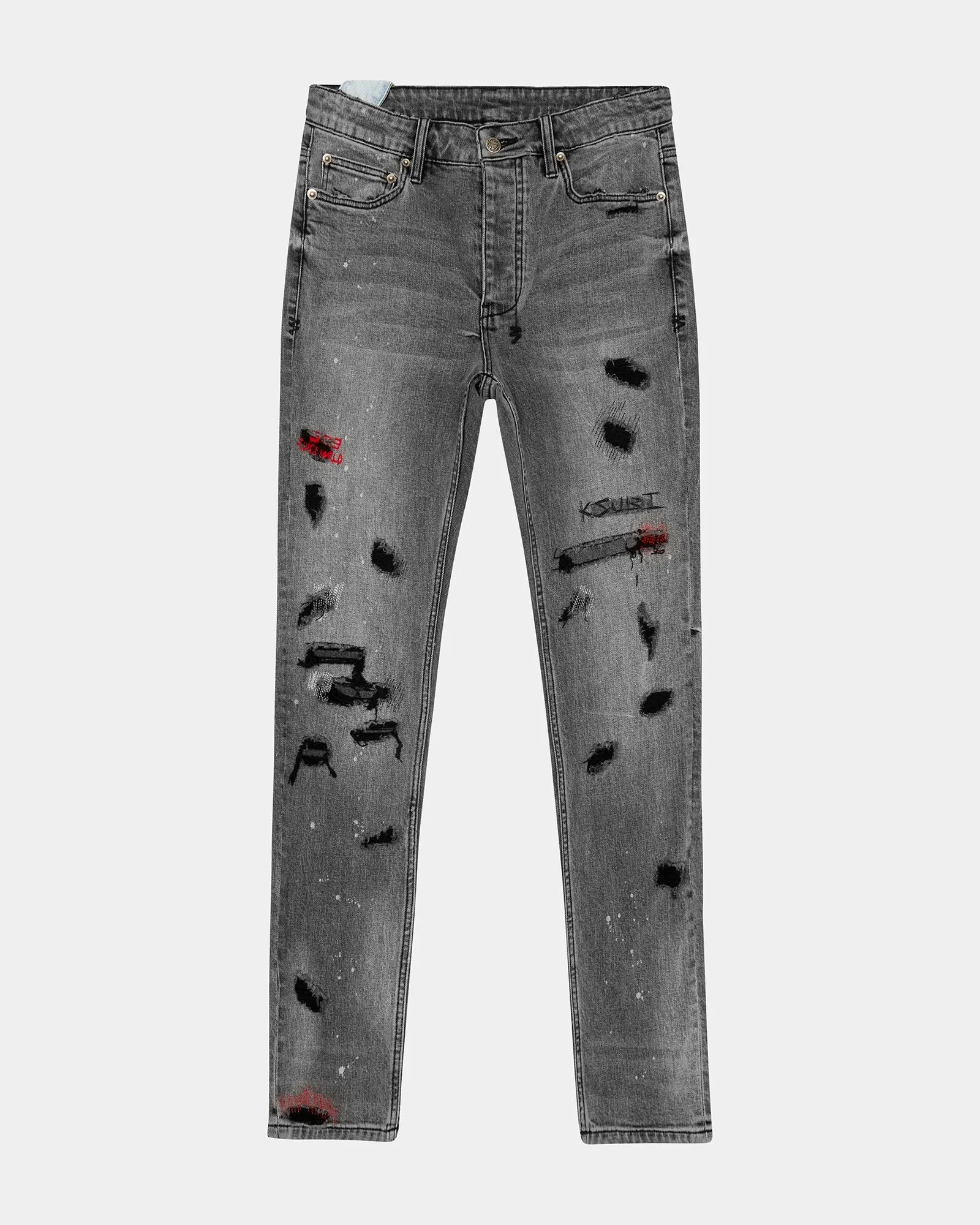 Chitch Trashed Devil Jeans (Ash) - KMJW23DJ003098