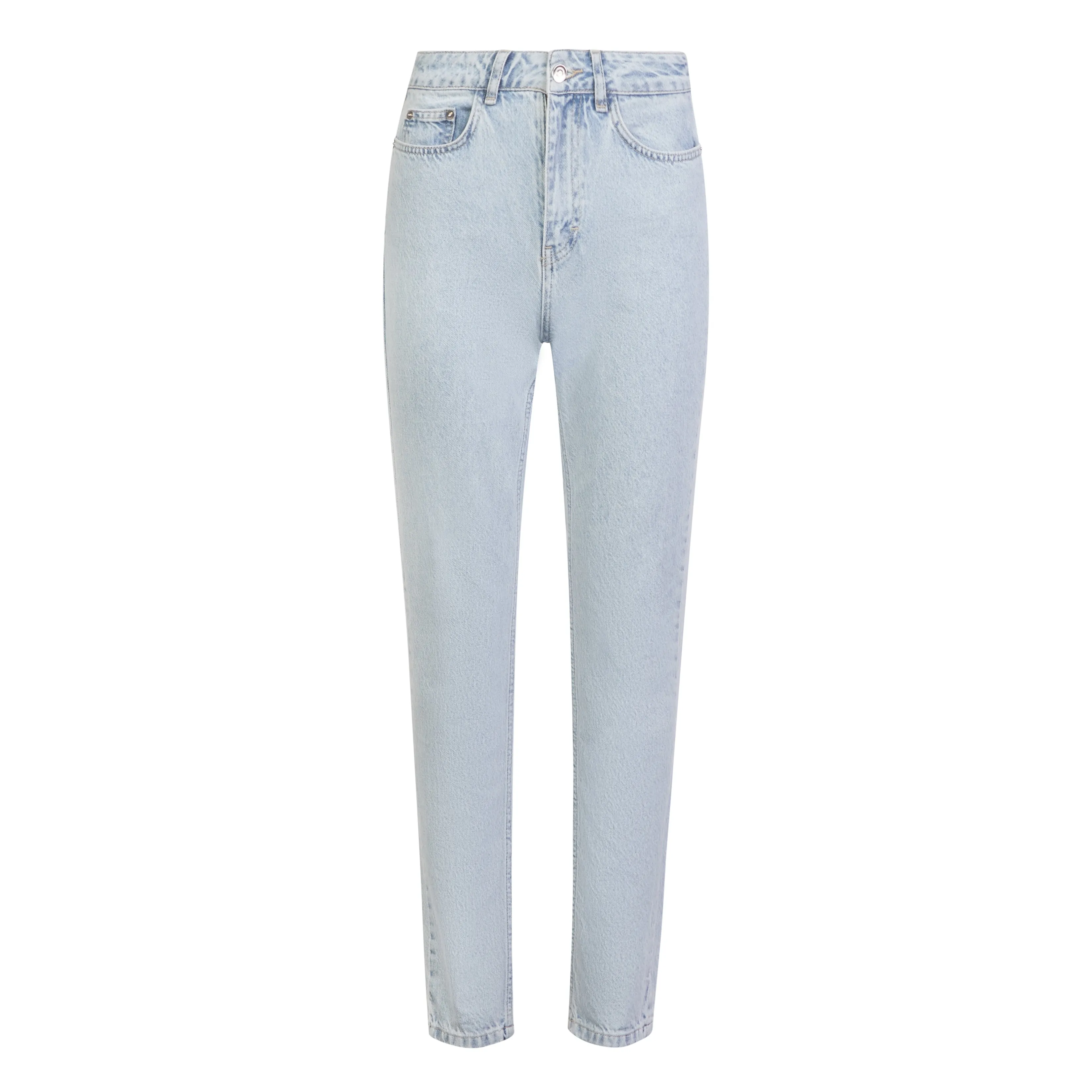 Classic Mom Jeans - Light Blue