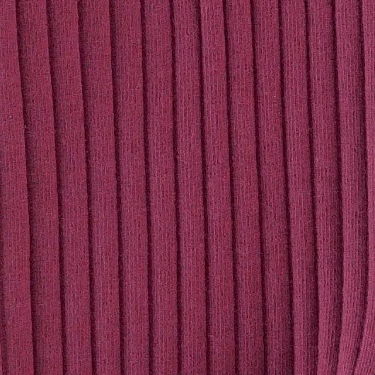 classic skinny legging | ruby wine | organic cotton wide rib