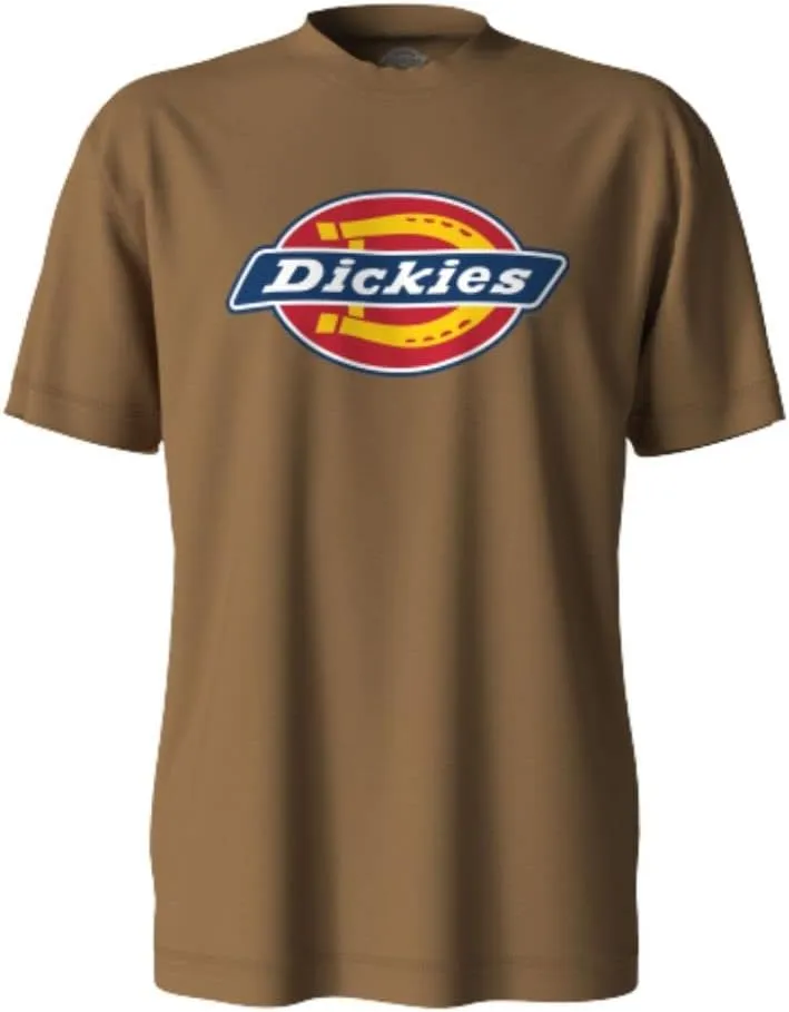 Dickies Men's Big & Tall Short Sleeve Tri-Color Logo Graphic T-Shirt