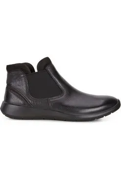 Black ECCO Womens Soft Chelsea Boot - Style 283103, Model 53859