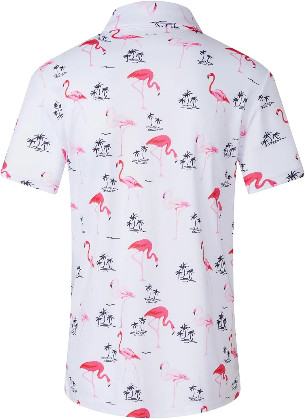 EISHOPEER 2025 New Men's Polo Shirts Short Sleeve Moisture Wicking Quick Dry Athletic Shirt Fashion Golf Shirts