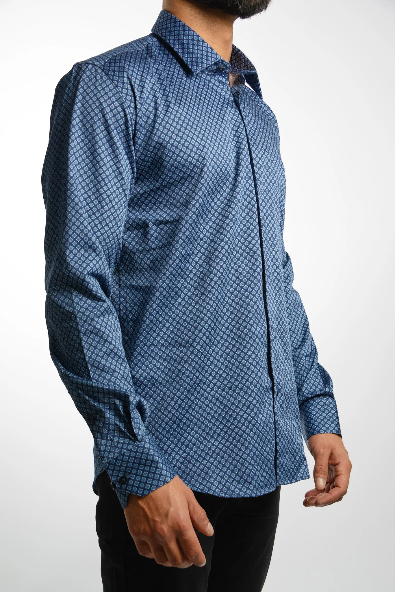 EURO SATEEN LS SPORT SHIRT