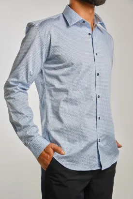 EURO SATEEN LS SPORT SHIRT