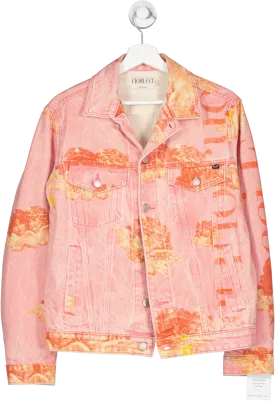 FIORUCCI Pink Angel Organic Denim Jacket UK XS