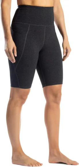 Fishers Finery Women's Ecofabric Active Yoga High Waist Workout Shorts