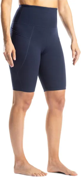 Fishers Finery Women's Ecofabric Active Yoga High Waist Workout Shorts