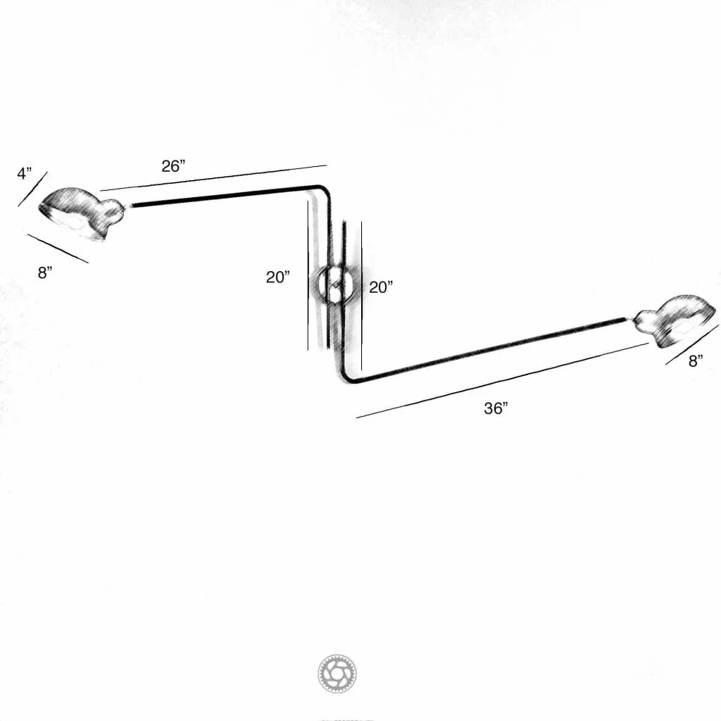 Fsw213 Repertoire Black Wall Lamp