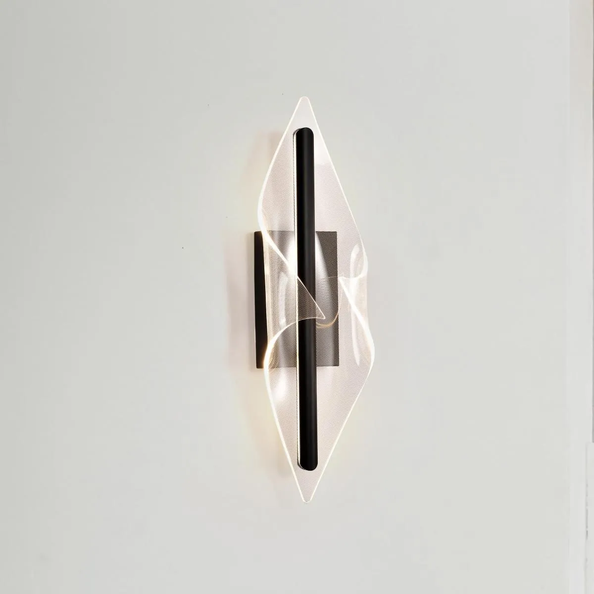 Geneva 24" LED Wall Sconce, Matte Black Finish