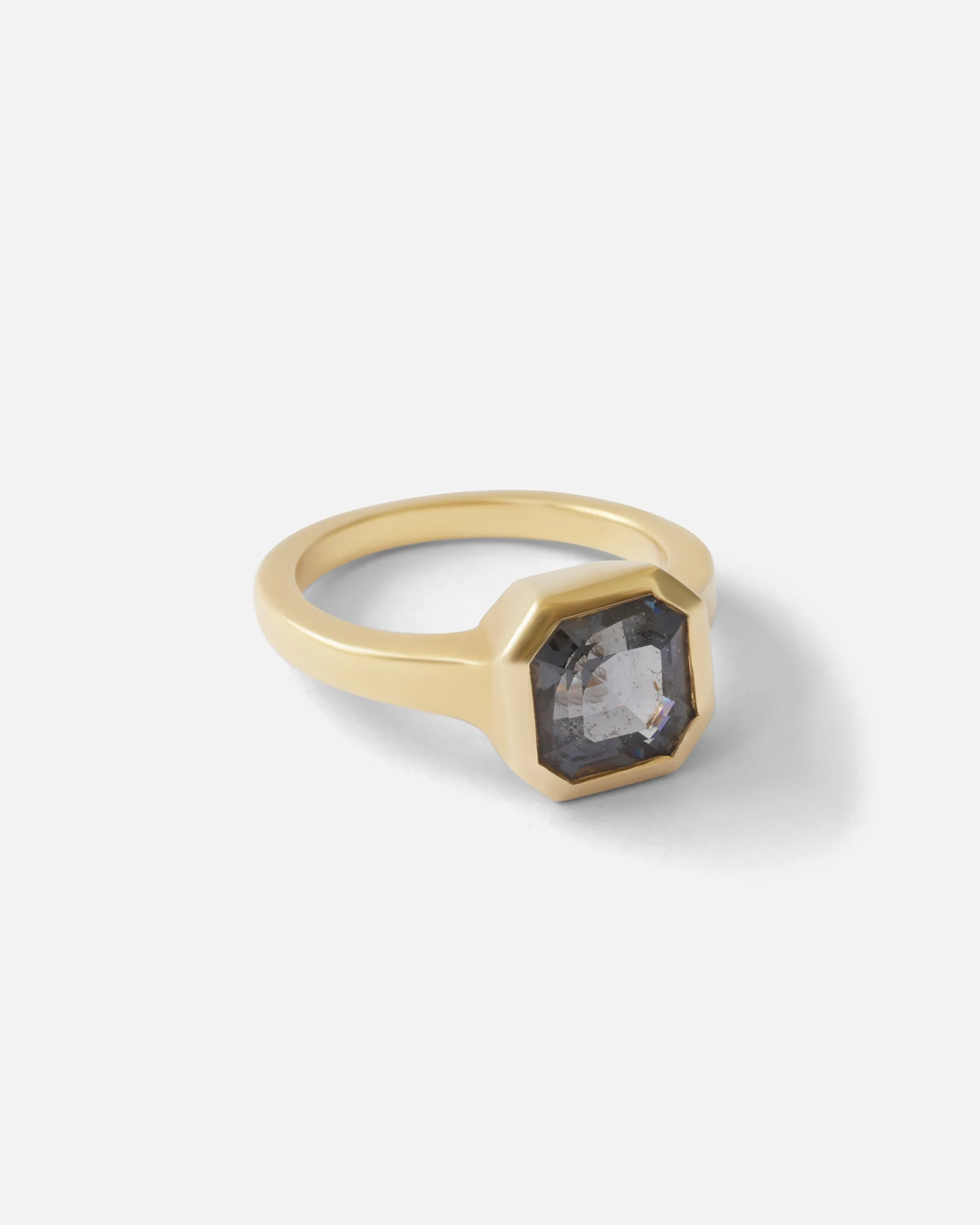 Grey Spinel Ring