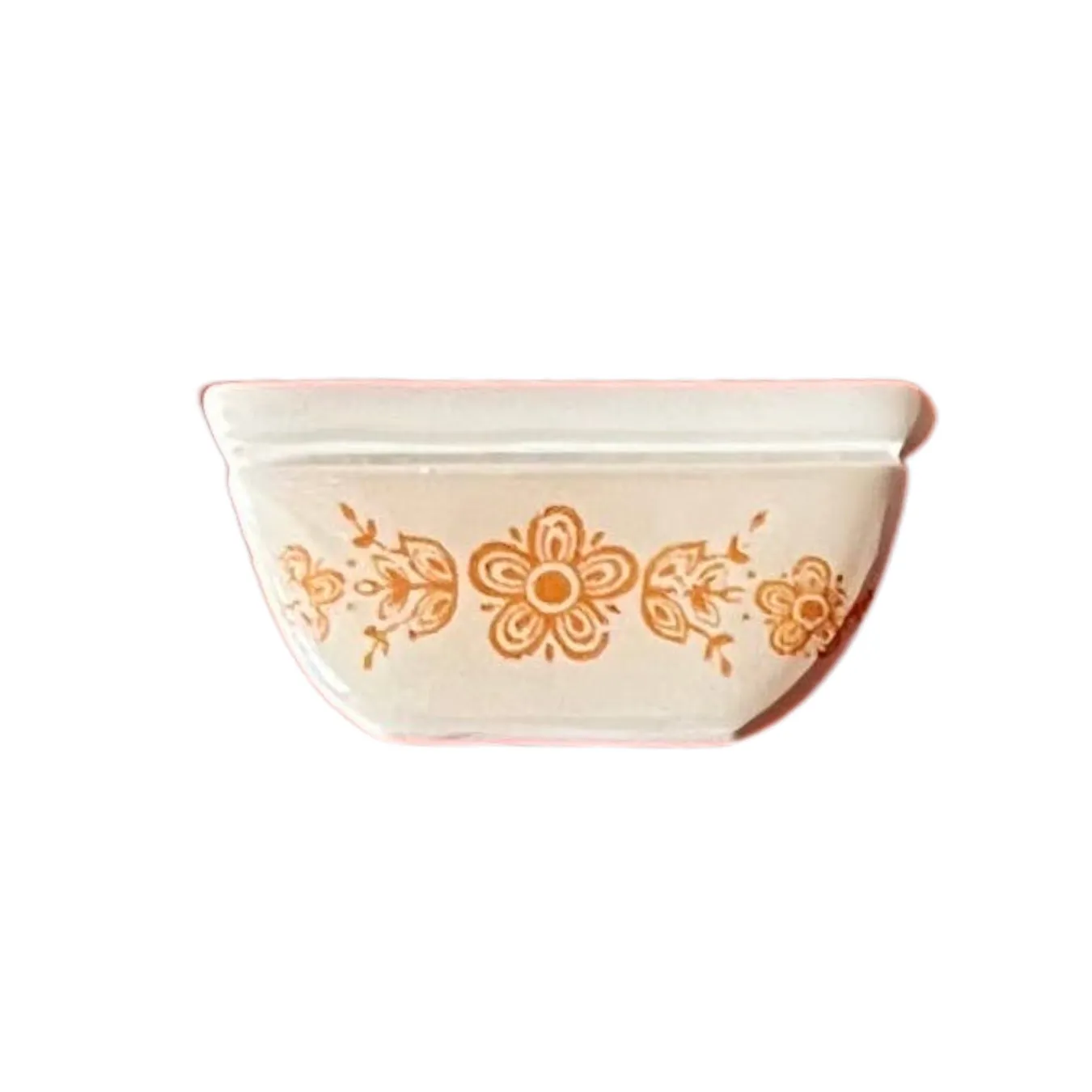 Handmade Pyrex Dish Tiny Magnets in  Styles | Historic Prints on Polymer Clay