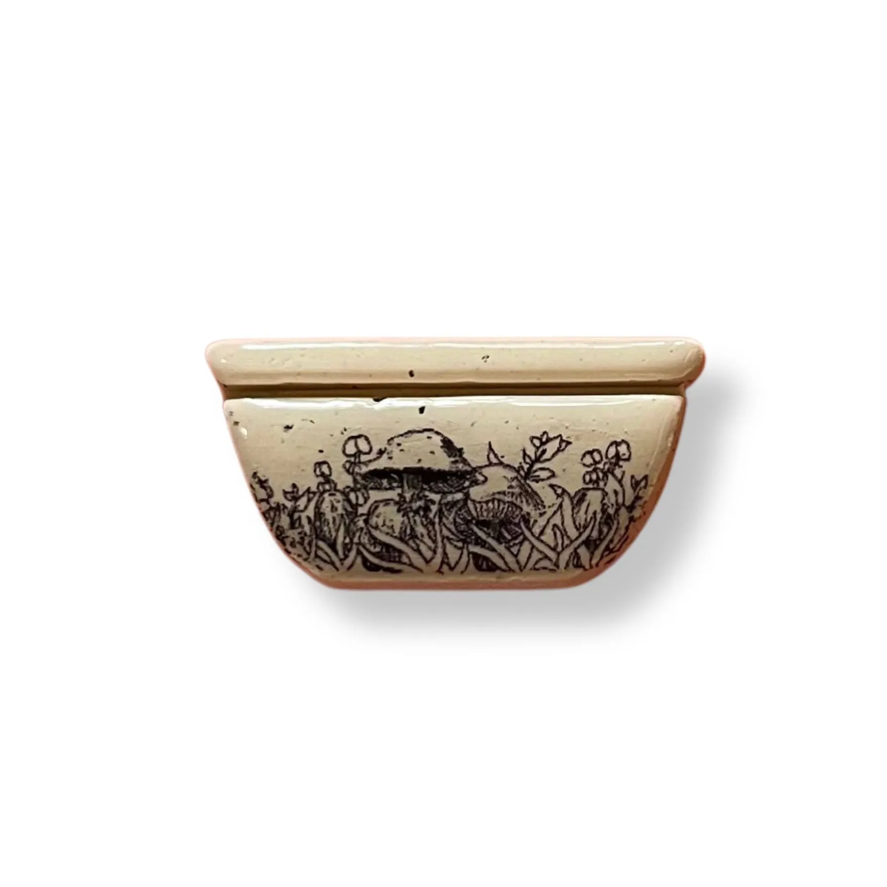 Handmade Pyrex Dish Tiny Magnets in  Styles | Historic Prints on Polymer Clay